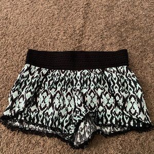 Gently worn no boundaries shorts